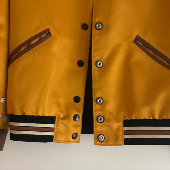 Coach 1941 Space Cruisers Leather Trim Bomber Jacket - Picture 5 of 14